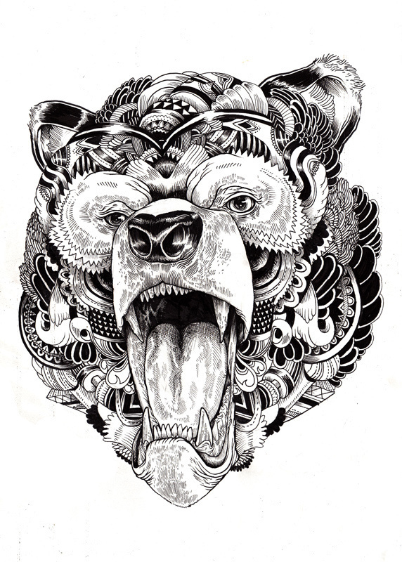 Animal illustrations and shirt designs on Behance #iain #wildlife #macarther