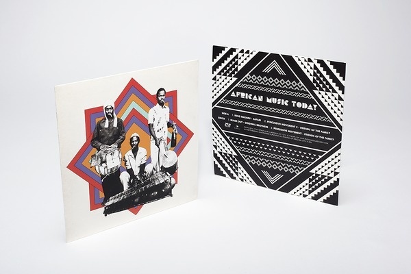 African Music Today #packaging #geometric #hightide #truthandsoul #vinyl #hightidecreative