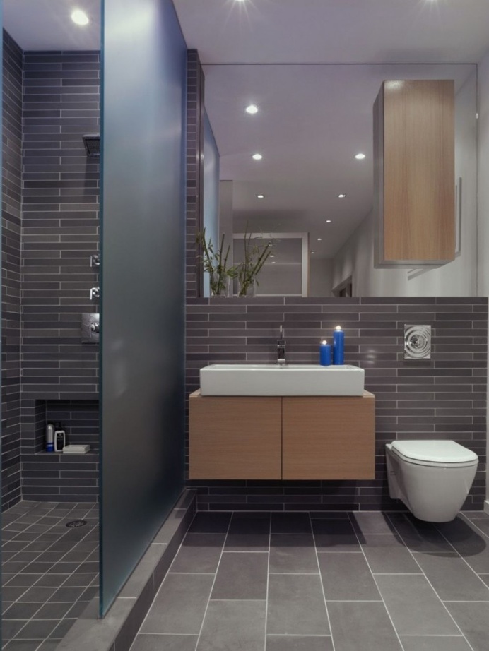 Modern bathrooms