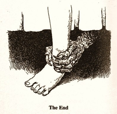 slyAPARTMENT #grab #the #end #bed #under #cartoon #hand #feet