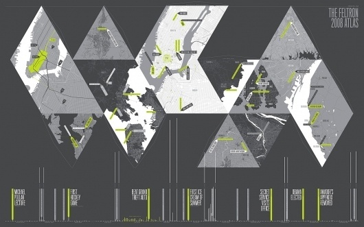 Nicholas Felton | Feltron.com #infographic #map