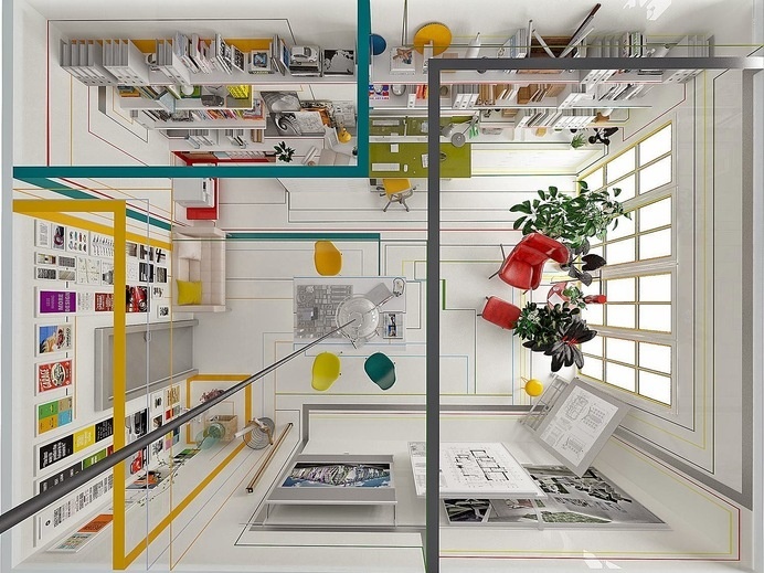 "Here I am Architect" by Brani & Desi #offices #design #interiors