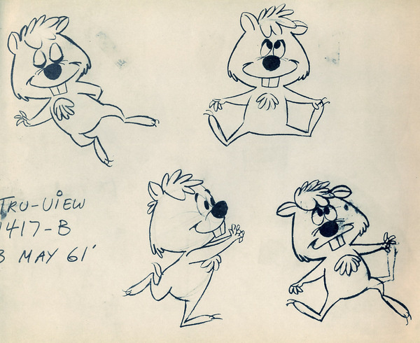 All sizes | Tru View Beaver model sheet | Flickr Photo Sharing! #illustration #vintage