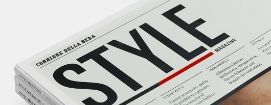 style_magazine.jpg 963×375 pixels #magazine #typography