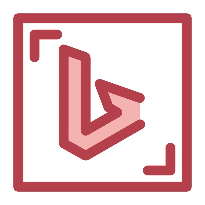 See more icon inspiration related to bing, brands and logotypes, logos, logotype, logo, social network and social media on Flaticon.