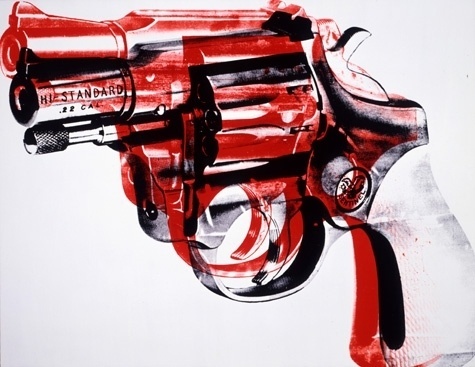 warhol: #gun #warhol