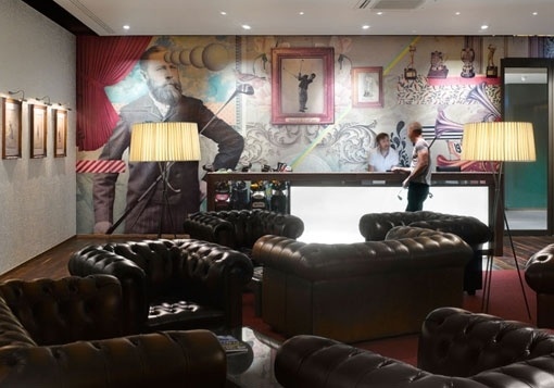 design work life » Mammal & Eduardo Recife: Urban Golf #wallpaper #collage #installation