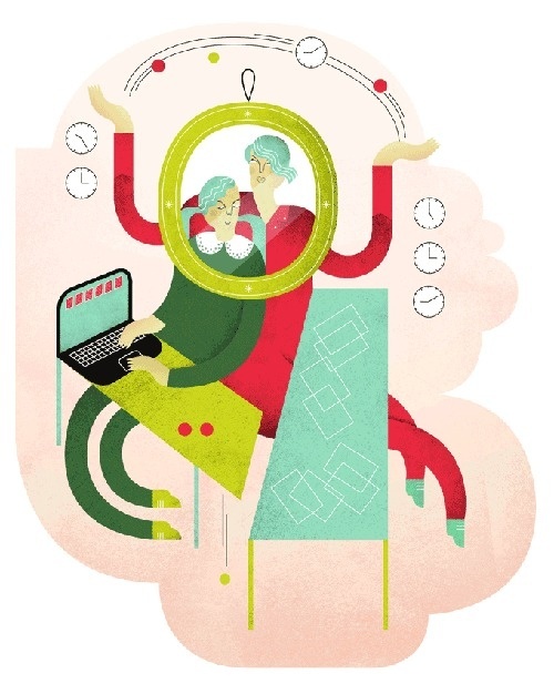 Hyvä terveys Magazine Anna Kaisa Jormanainen #illustration