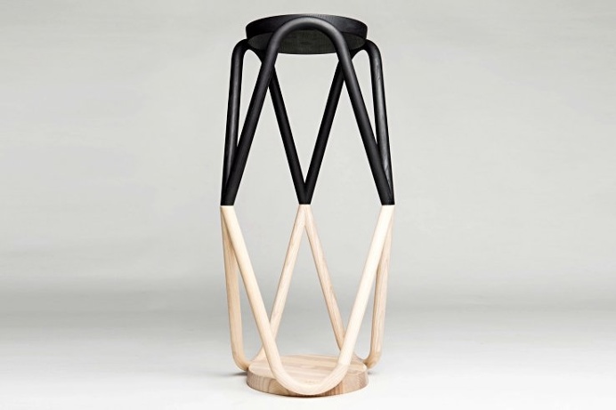 Vava is a #simple zigzag #stool whose name mimics the #unique shape of the stool's legs. Check out this #home essential!