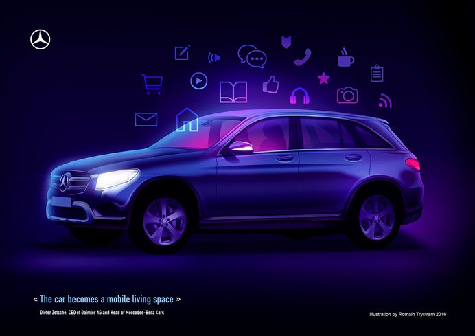 Mercedes - Benz on Behance