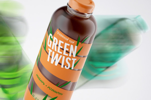 GREEN TWIST Herbal Tea by Tanya Lazareva