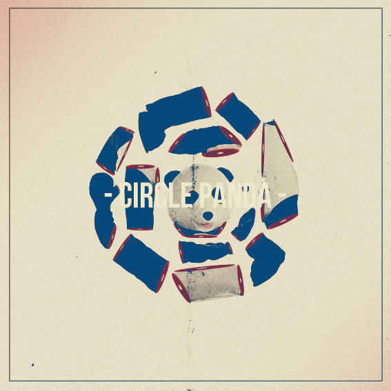 Panda Bear on Behance #panda #print #shapes #poster #bear #collage