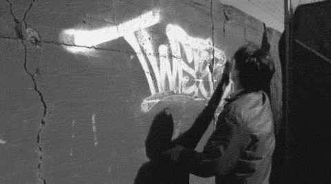 TWIST - JUXTAPOZ #mcgee #tag #twist #gif