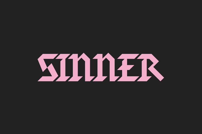 Sinner Typeface on Behance