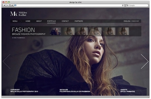 Miklos Kallai Photography on Web Design Served #bcvbcvb