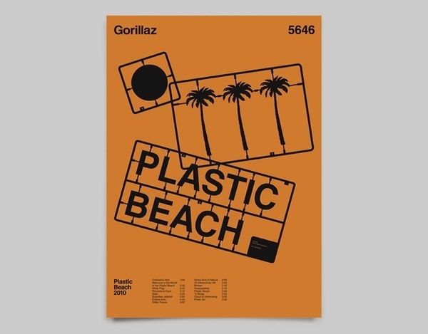 Album Anatomy on Behance #flat #minimal #poster