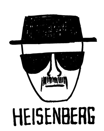 Heisenberg Drawing | Jonas Claesson #breaking #bad #heisenberg