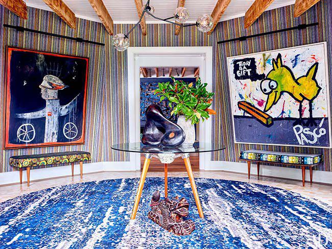 We're All Invited Inside Robert Downey Jr.'s Windmill Home.