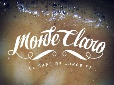 Typography / Monte claro #logo