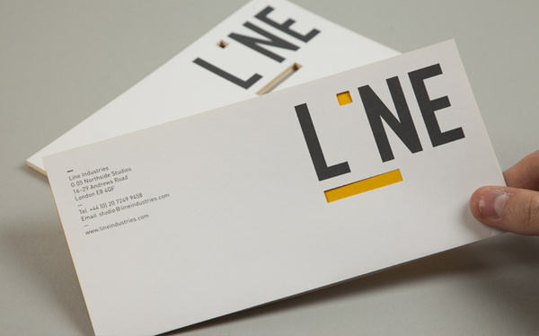 Line — Ranch #die #cut #print #stationery #logo