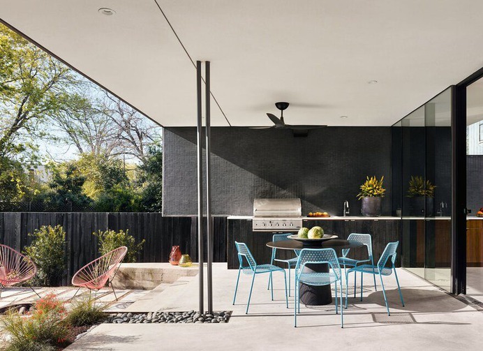dining area, Austin, Texas / Alterstudio Architecture