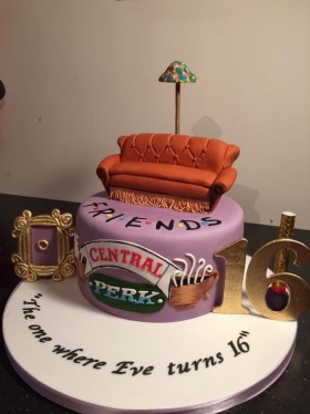 F.R.I.E.N.D.S Theme cake