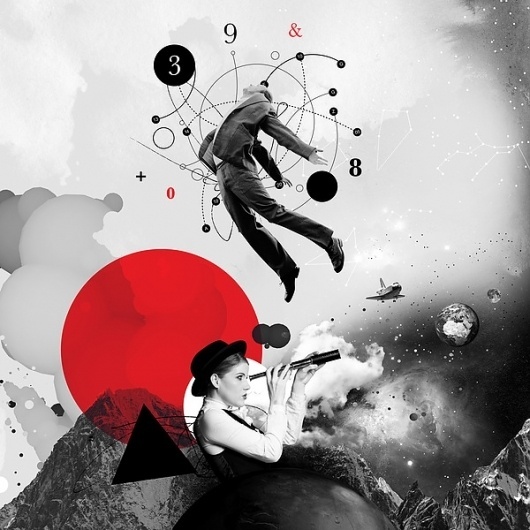 Black Mirror Book on the Behance Network #illustration #anthony #dart