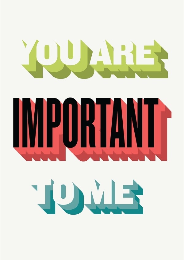 Poster for a well being project to raise awareness about depression"inspirational" ish #type #poster #colourful #type poster