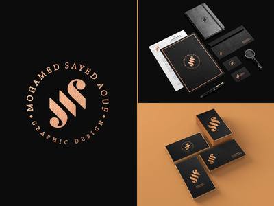 MS: personal identity #logo #logos #symbol #identity #branding #icons #vintage #MS #behance #dribbble
