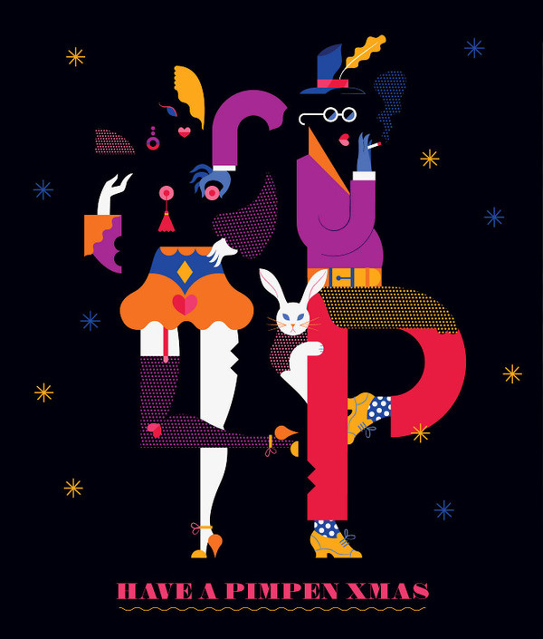 XXXMAS Eirian Chapman #eirian #illustration #vector #chapman