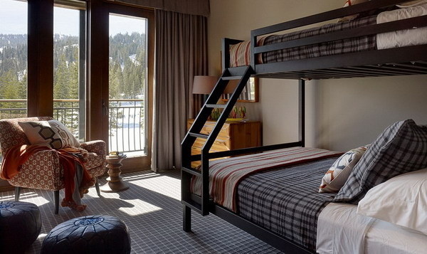 30+ Beautiful Bunk Room Ideas for Kids #kids #bedroom #bunk #room