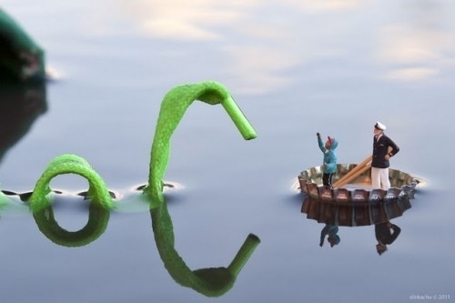 blog | lucky11studios #project #people #little #slinkachu #photography