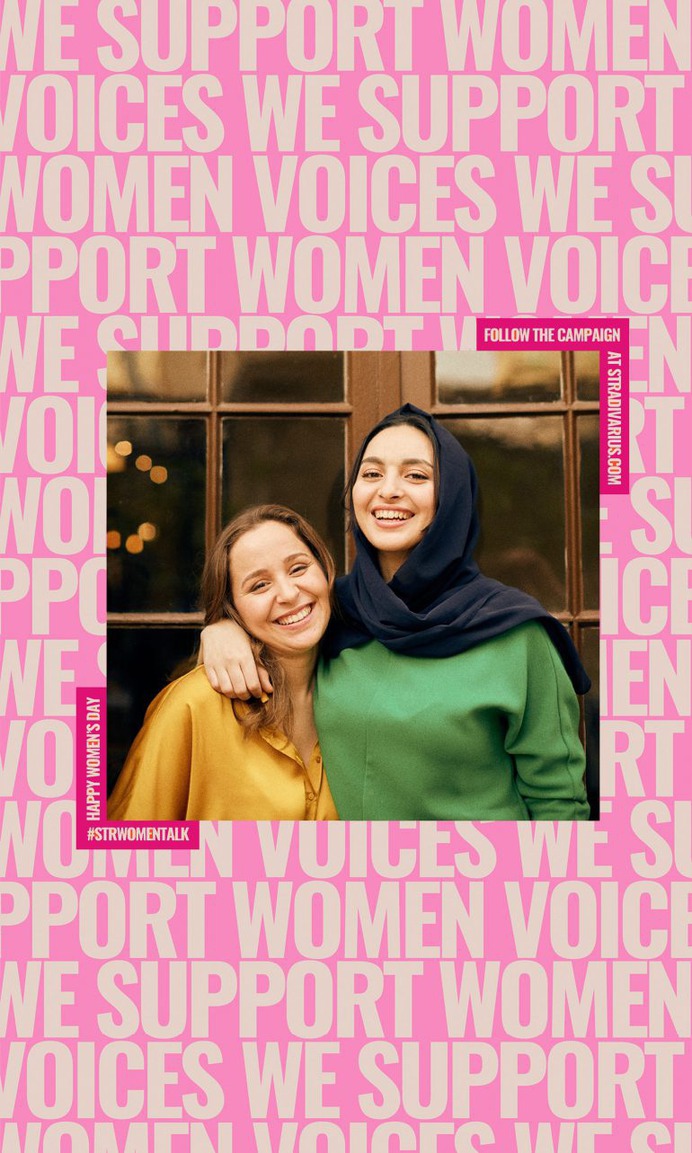 Women Talk Stradivarius (Inditex)