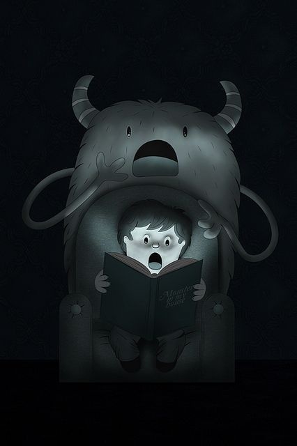 Monsters by ospina_oscar #inspiration #dream #illustration #art #monster