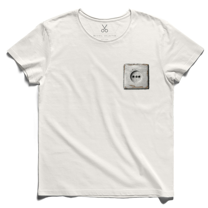 T-shirts design idea #178: connection offwhite tee