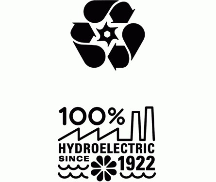 charles s. anderson design co. | Hydro Logos #csa #paper #french #csadesign
