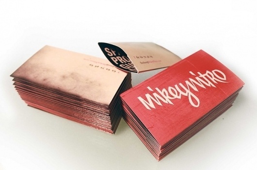 mike reyes design #mikey #nitro #stationary #business #cards