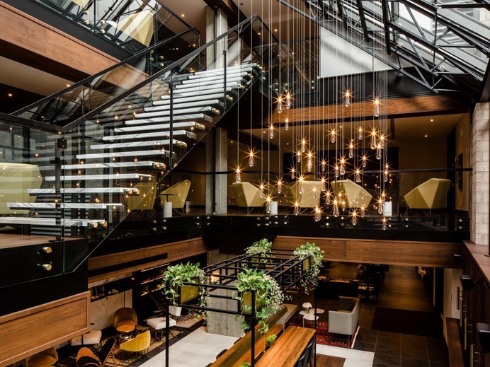 Canada Hotels Montreal Trip Ideas indoor interior design Lobby building