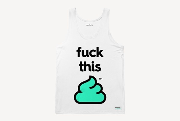 Vest. #shit #fuck #white #green