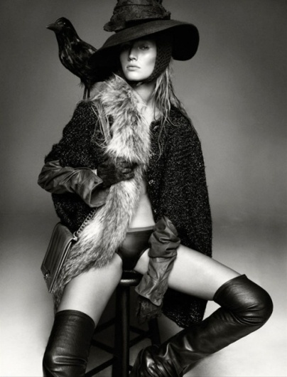 Merde! - Fashion photography (Greg Kadel shoots Toni Garrn... #fashion