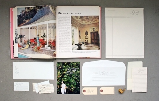 Library, Archives of Fashion « Stitch Design Co. #branding #identity #stationary