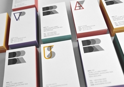 BRR | Lovely Stationery #business #card #unique #monogram #identity #logo