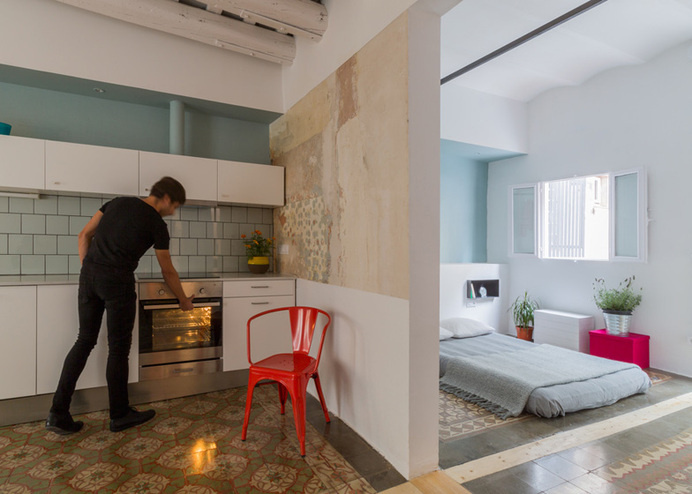 Barcelona apartment refurb by Nook | architecture | Dezeen #interior