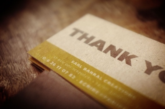 Graphic-ExchanGE - a selection of graphic projects #business #you #card #wood #thank #paper #cup