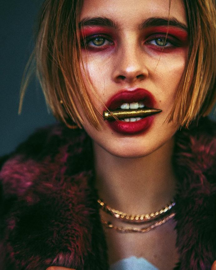 Glamour and Dark Beauty Photography by Haris Nukem
