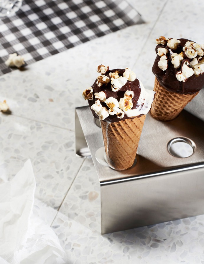 Pidapipò's Popcorn Choc Top Recipe