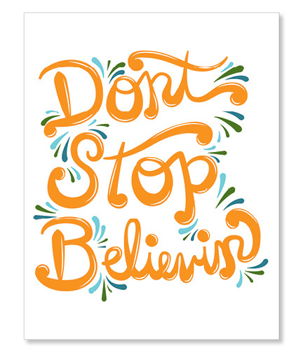 Dont Stop #cursive #quote #typography