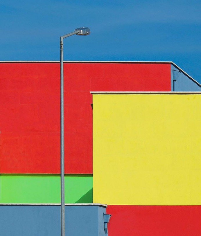 Rainbow Architecture: Geometric Abstraction of Istanbul by Yener Torun