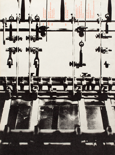 Cover from 1960 Siegfried Odermatt issue 8/9 #grids #design #odermatt #cover #siegfried #typography