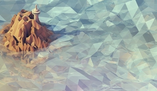 Timothy J. Reynolds | Illustrator's Lounge #painting #waterfall #geometric
